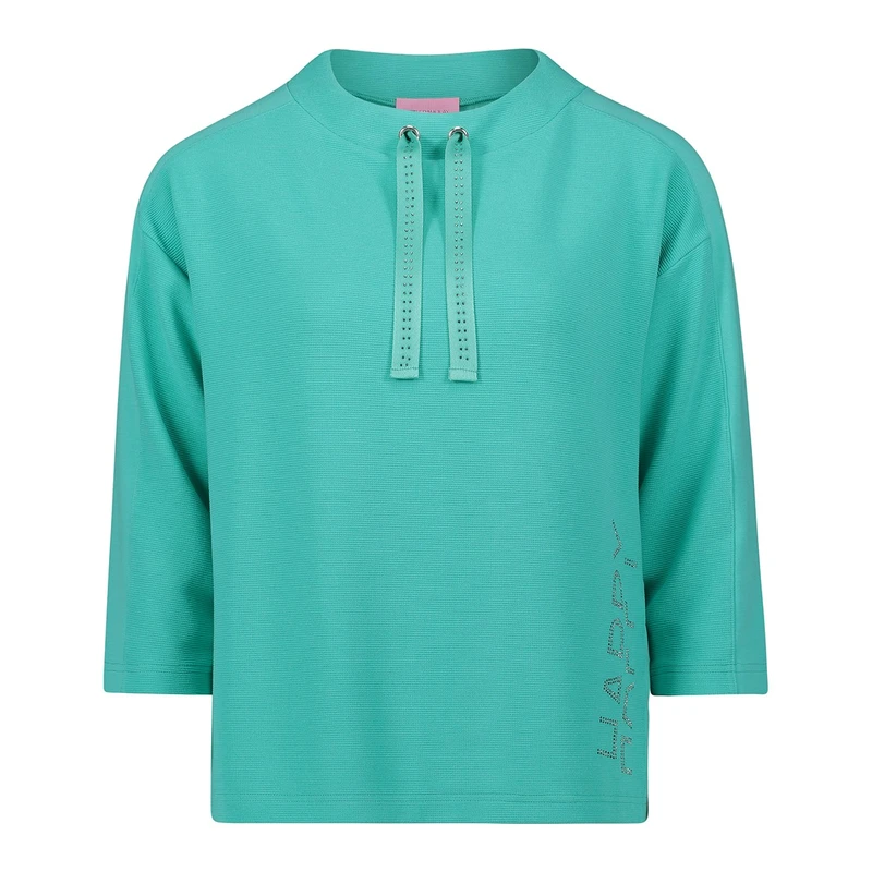 Dames Trui 22738082 Betty-So Cosy BLAUW DESSIN