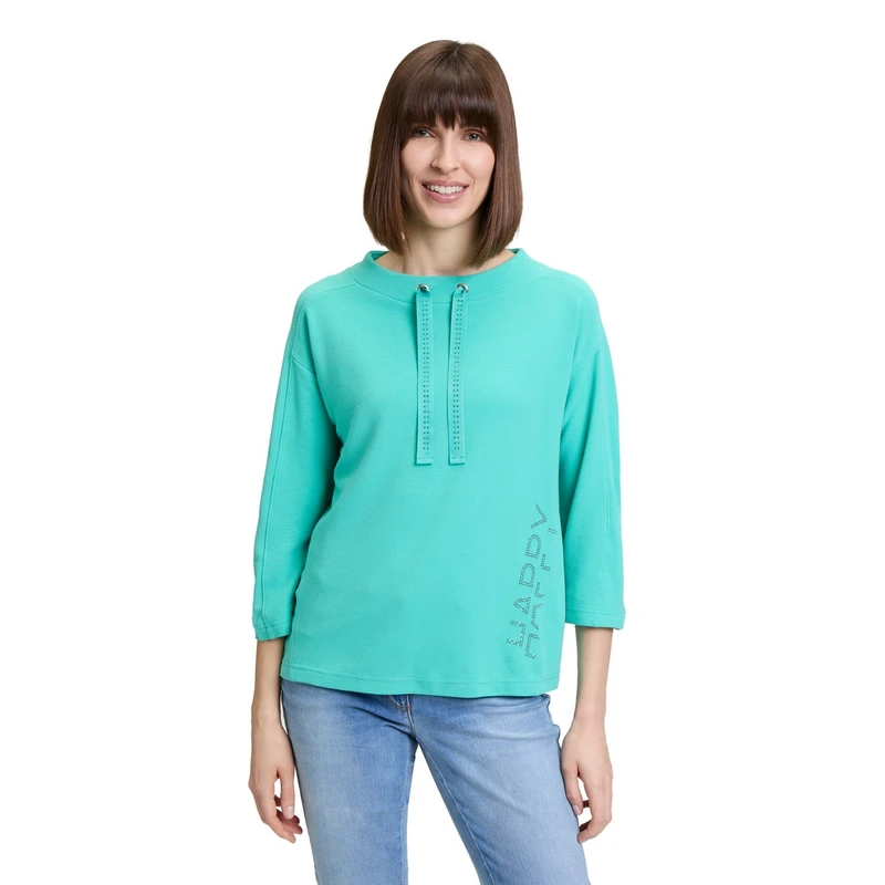 Dames Trui 22738082 Betty-So Cosy BLAUW DESSIN