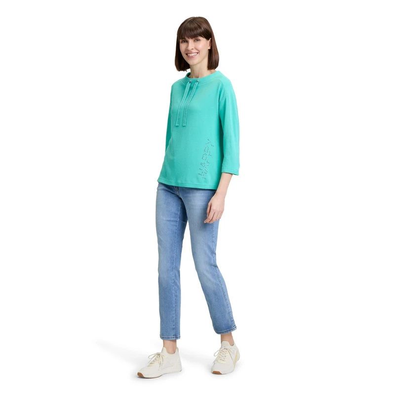 Dames Trui 22738082 Betty-So Cosy BLAUW DESSIN
