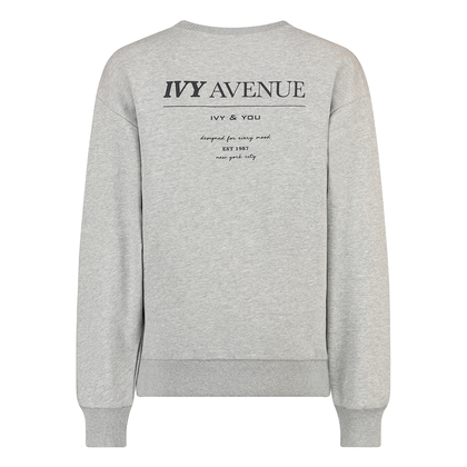 Dames Trui 24177 sweat Ivy backprint
