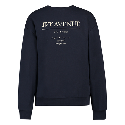 Dames Trui 24177 sweat Ivy backprint