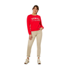 Dames Trui 25006 sweat chestprint