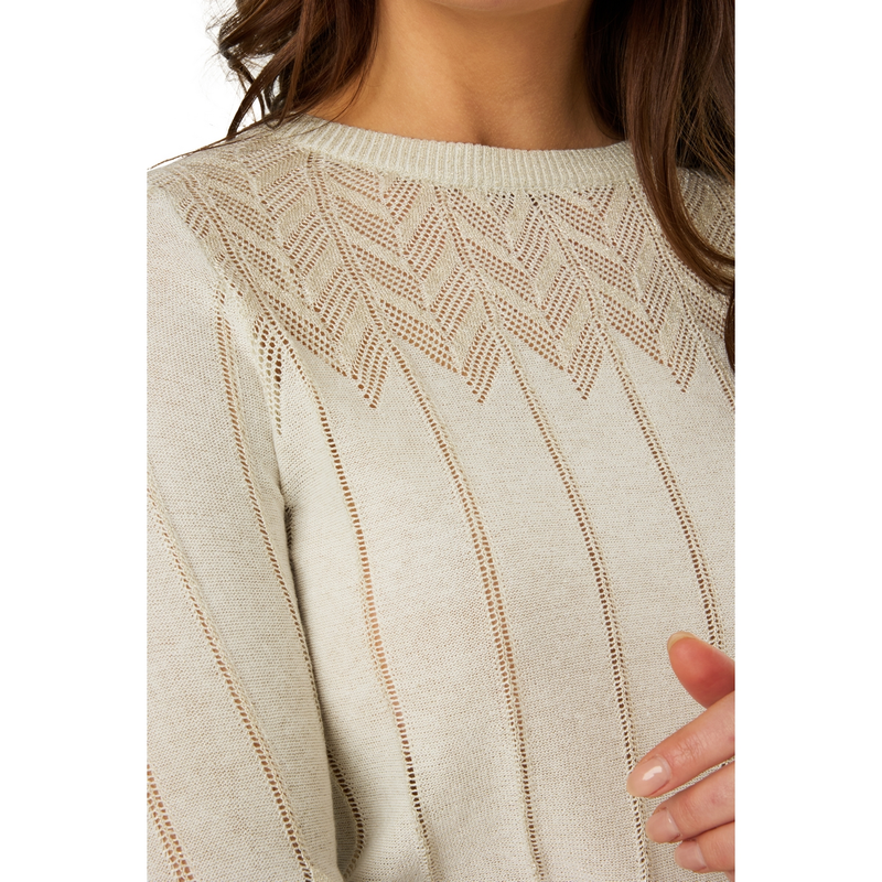 Dames Trui 25121 Ivy & You GREIGE