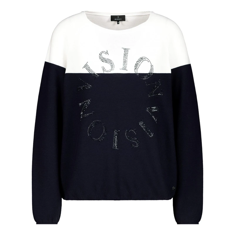 Dames Trui 409242 Monari MIDDEN BLAUW