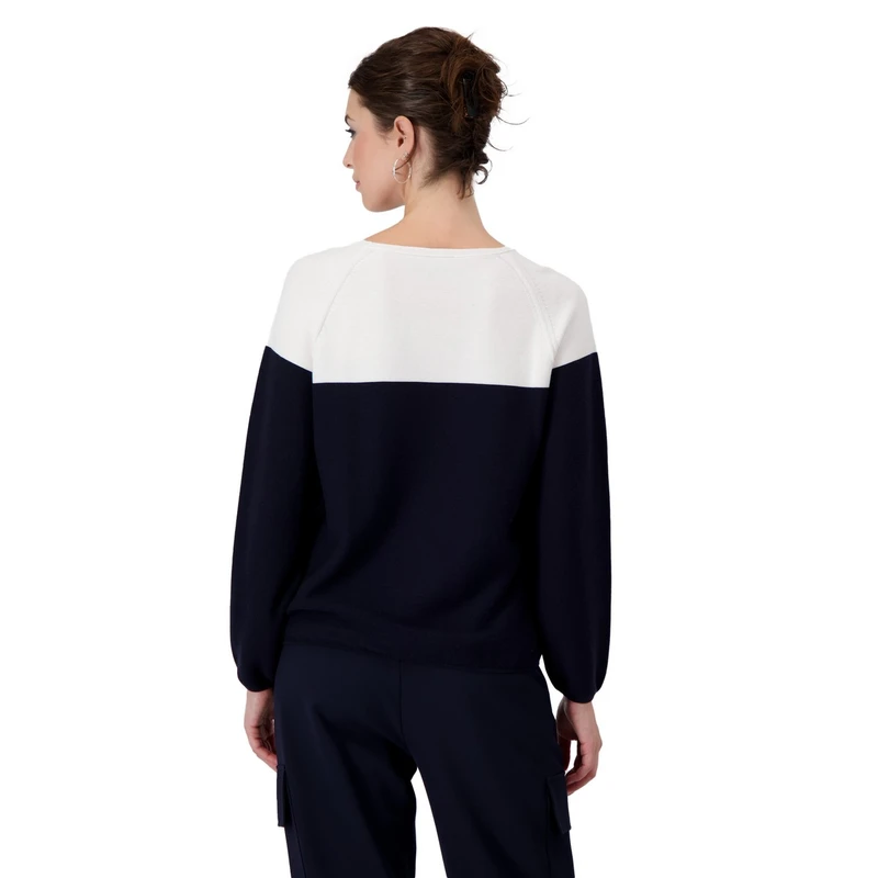 Dames Trui 409242 Monari MIDDEN BLAUW