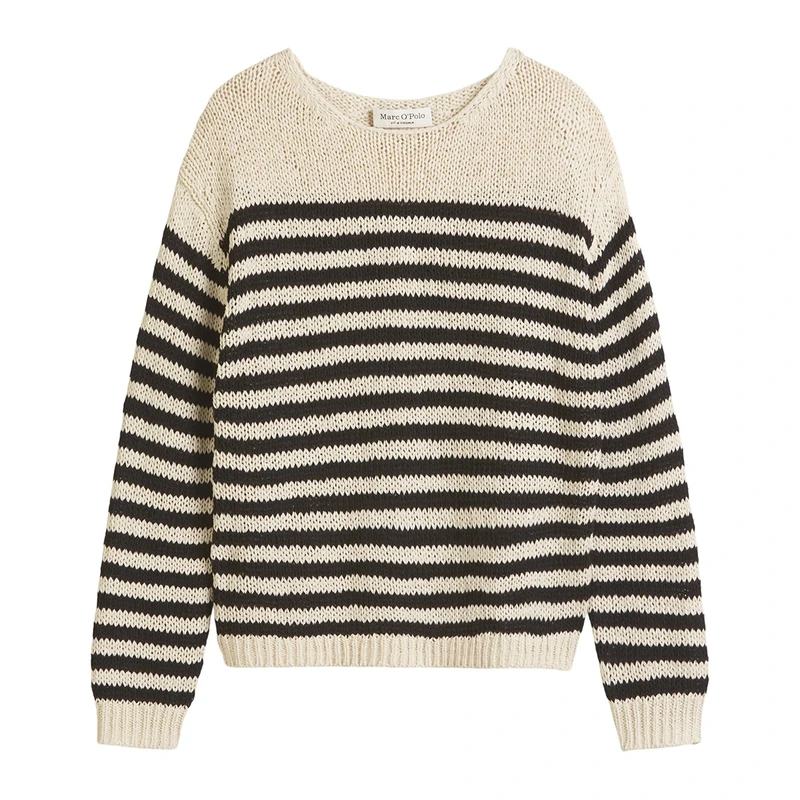 Dames Trui 503513660117 Marc O'Polo BLAUW DESSIN