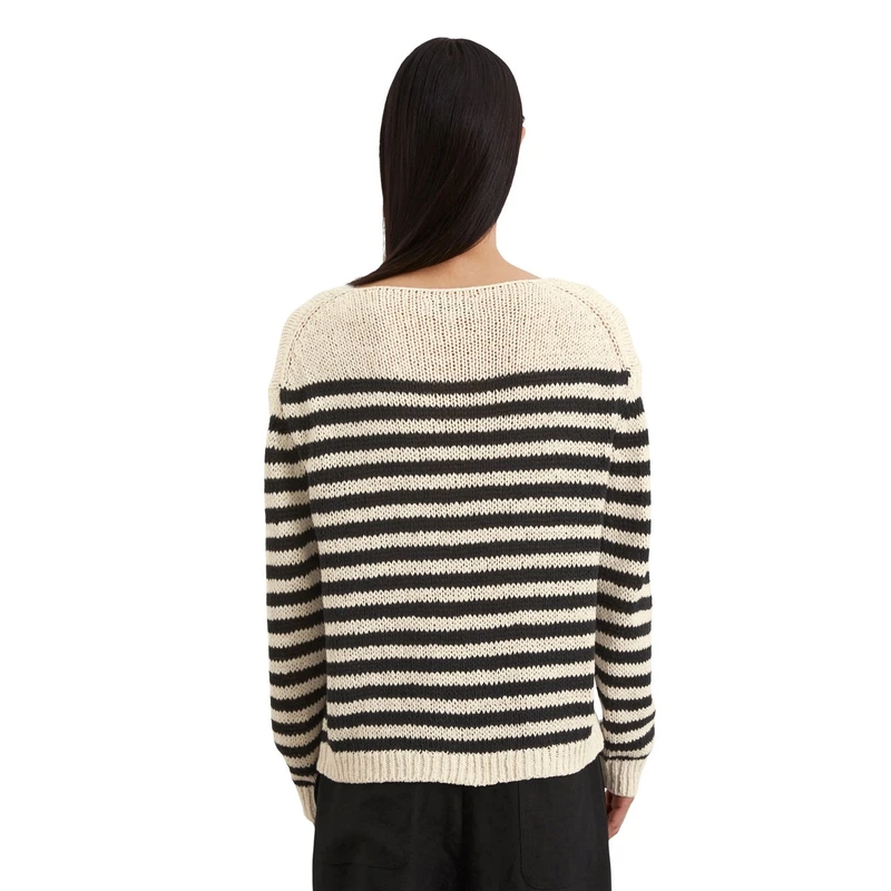 Dames Trui 503513660117 Marc O'Polo BLAUW DESSIN