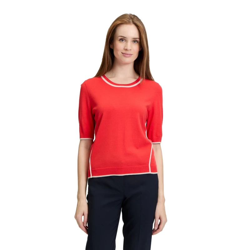 Dames Trui 51578107 Betty-So Cosy ROOD DESSIN