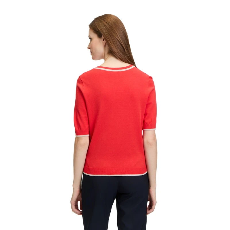 Dames Trui 51578107 Betty-So Cosy ROOD DESSIN