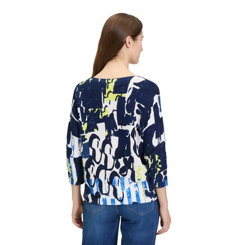 Dames Trui 51618114 Betty-So Cosy NAVY