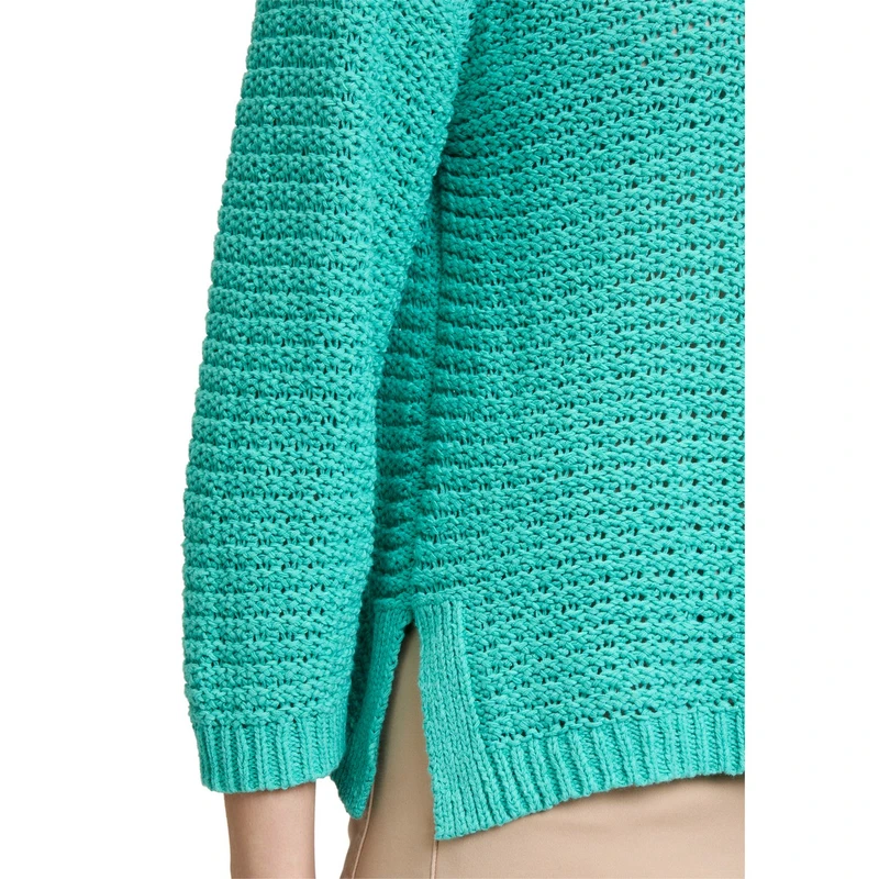 Dames Trui 51718122 Betty-So Cosy BLAUW DESSIN
