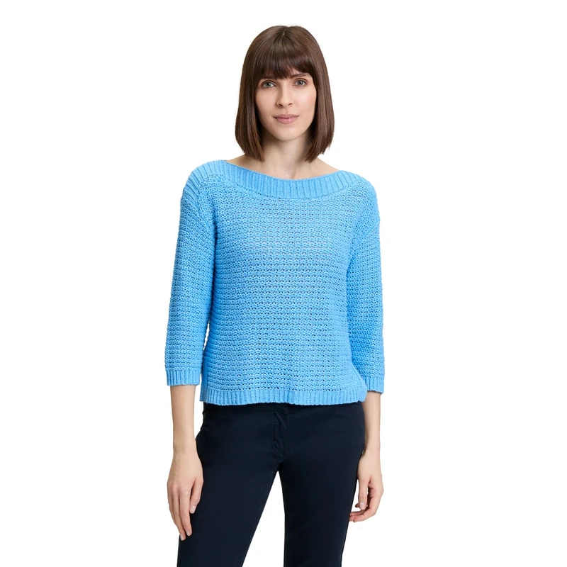Dames Trui 51718122 Betty-So Cosy INDIGO BLUE