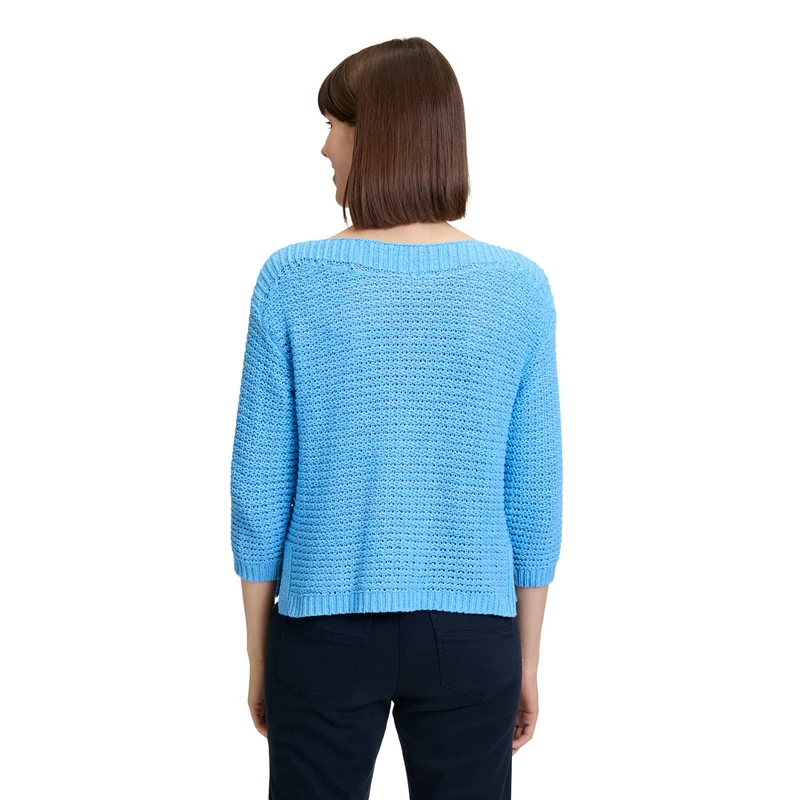 Dames Trui 51718122 Betty-So Cosy INDIGO BLUE