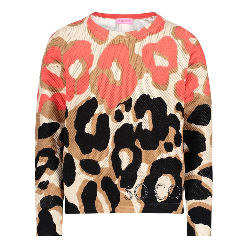Dames Trui 51738123 Betty-So Cosy ROOD DESSIN