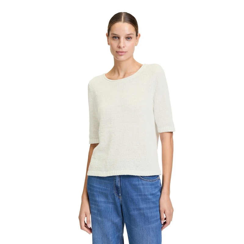 Dames Trui 51758070 Betty-So Cosy Wit