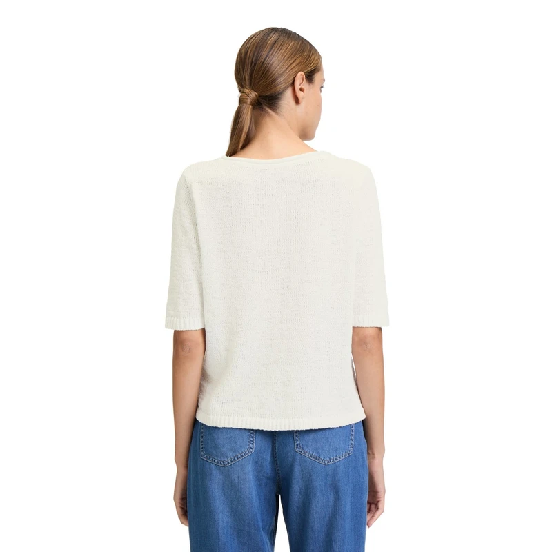 Dames Trui 51758070 Betty-So Cosy Wit