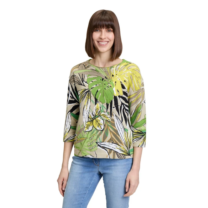 Dames Trui 51768126 Betty-So Cosy BRUIN MELE