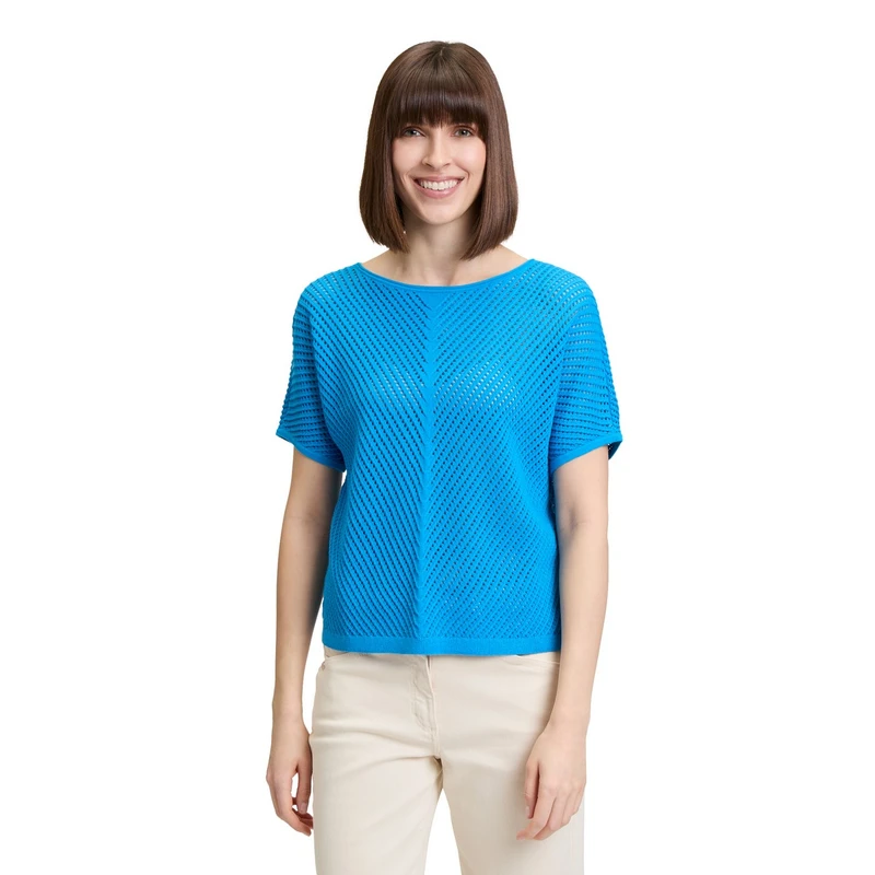 Dames Trui 51778127 Betty-So Cosy MIDDEN BLAUW
