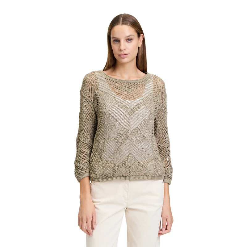 Dames Trui 51798124 Betty-So Cosy MIDDEN BLAUW