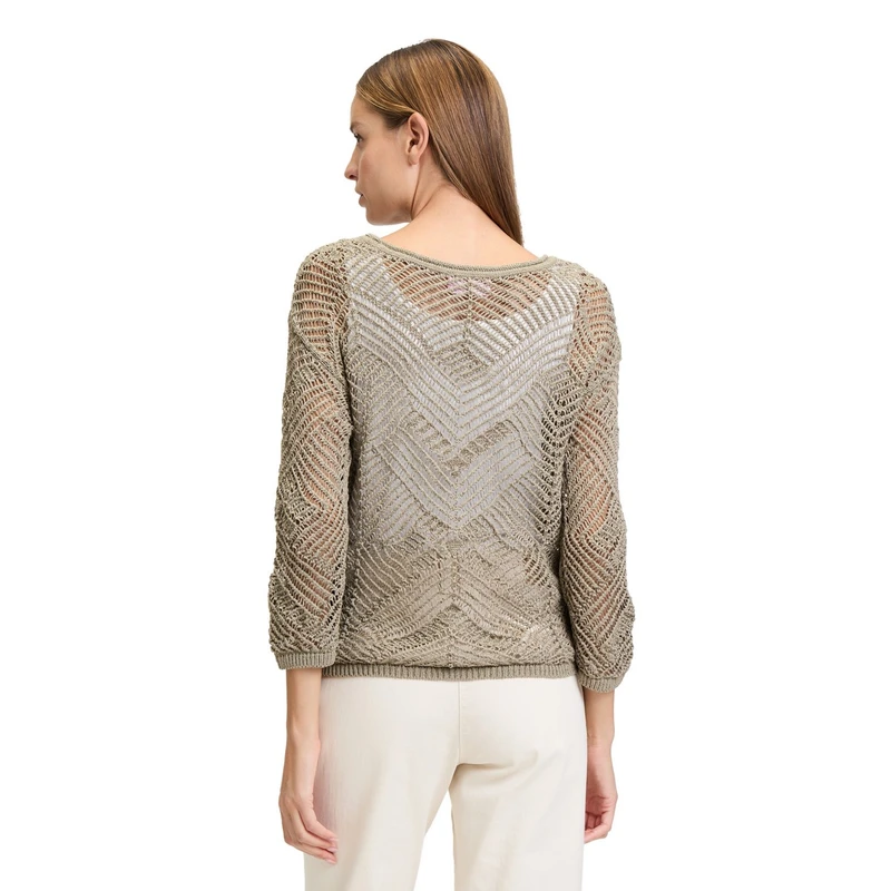 Dames Trui 51798124 Betty-So Cosy MIDDEN BLAUW