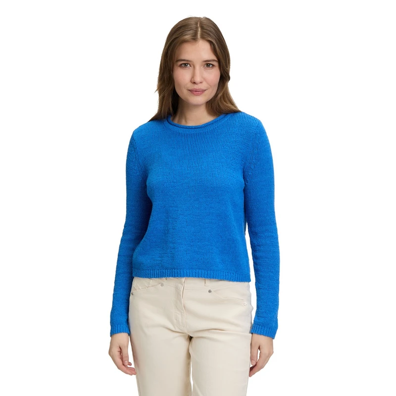 Dames Trui 51818070 Betty-So Cosy BLEU