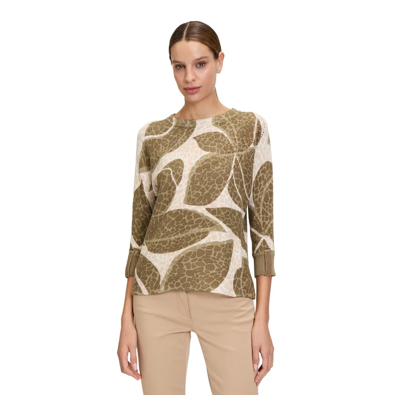 Dames Trui 52351127 Betty Barclay GROEN DESSIN