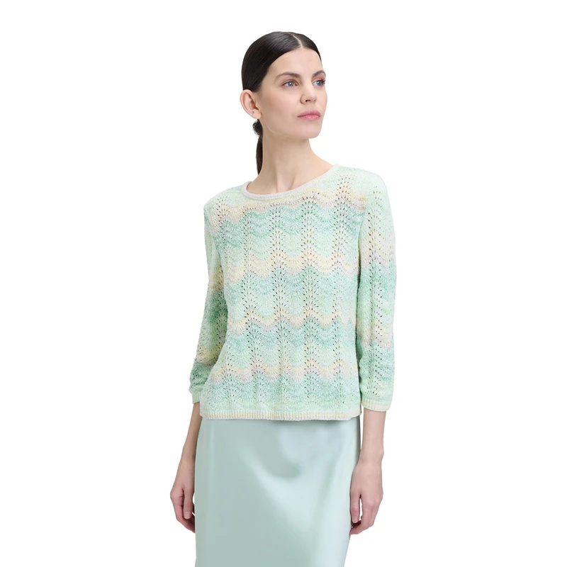 Dames Trui 56567093 Cartoon GROEN DESSIN