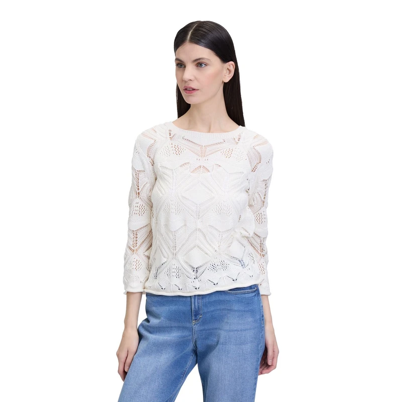 Dames Trui 56807273 Cartoon ECRU