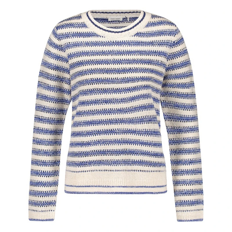 Dames Trui 571002-35706 Gerry Weber WIT DESSIN