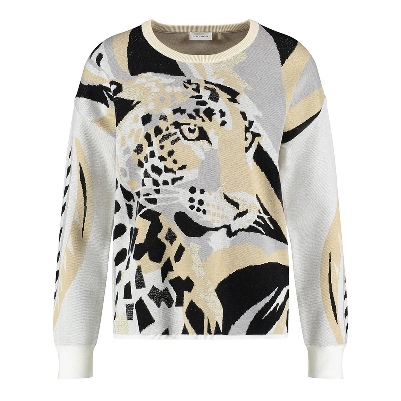 Dames Trui 571031-35714 Gerry Weber BRUIN DESSIN
