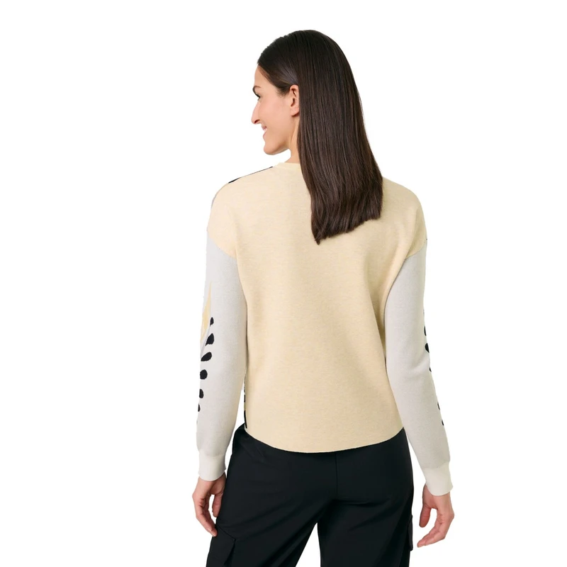 Dames Trui 571031-35714 Gerry Weber BRUIN DESSIN
