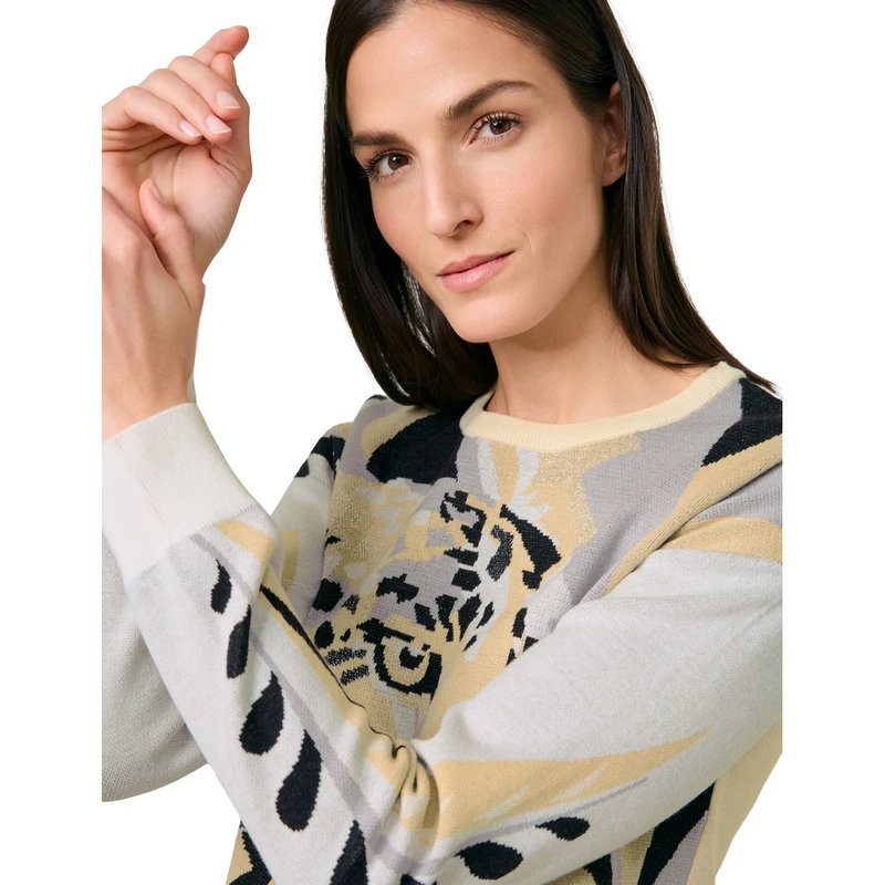 Dames Trui 571031-35714 Gerry Weber BRUIN DESSIN