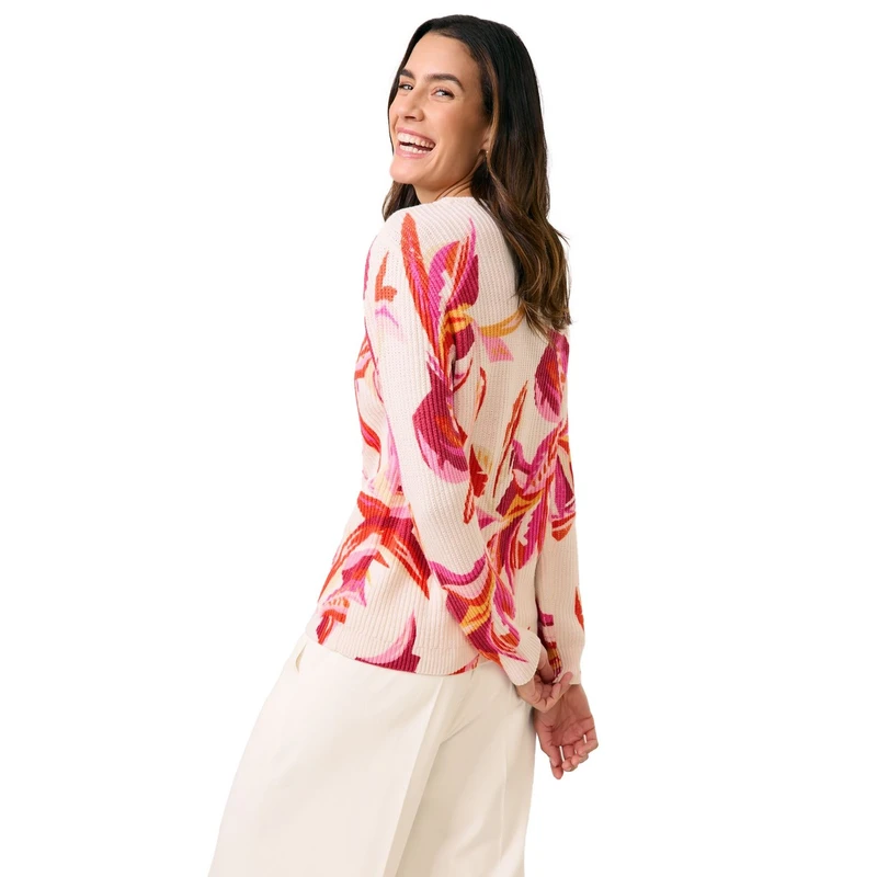 Dames Trui 571036-35755 Gerry Weber PAARS DESSIN