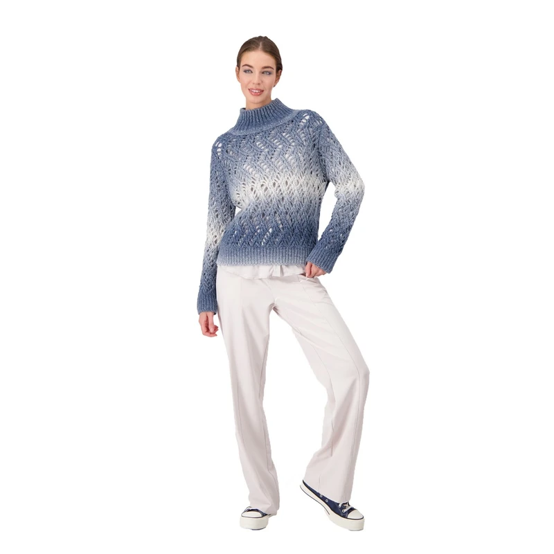 Dames Trui 807550 Monari MIDDEN BLAUW