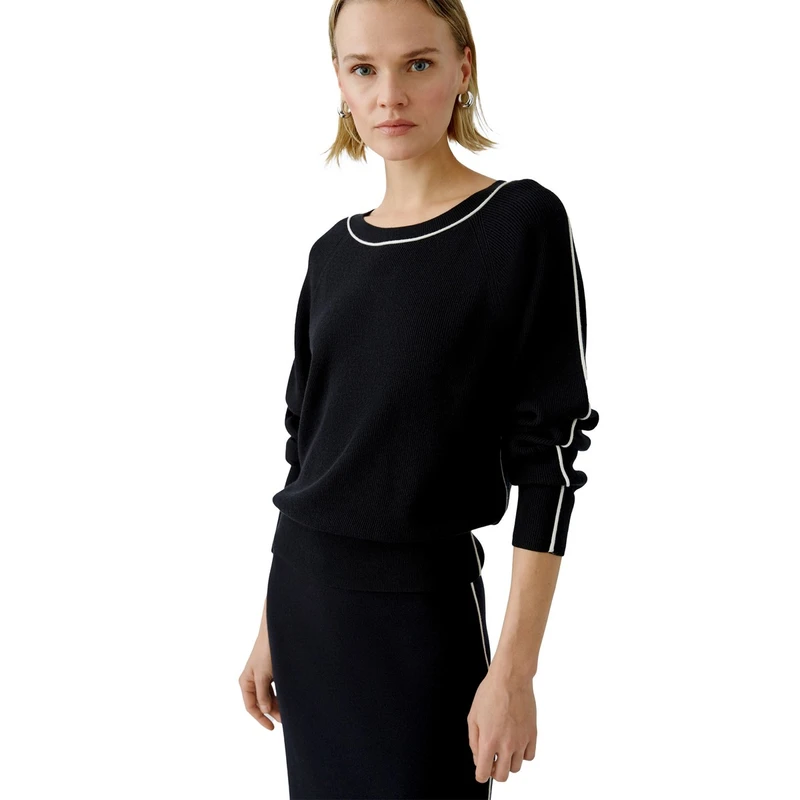 Dames Trui 90775 Oui ZWART
