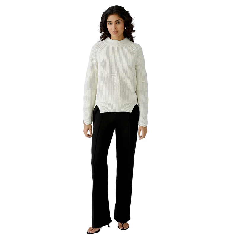 Dames Trui 90781 Oui LICHT GRIJS