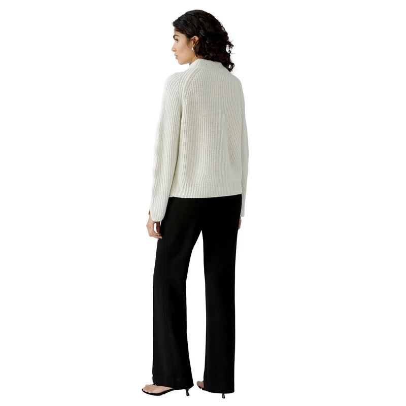 Dames Trui 90781 Oui LICHT GRIJS
