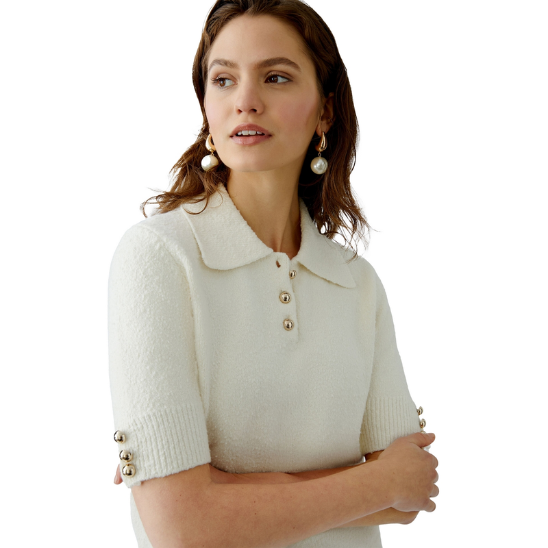 Dames Trui 91943 Oui BEIGE