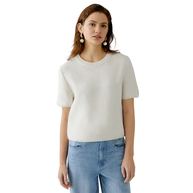 Dames Trui 91964 Oui OFF-WHITE