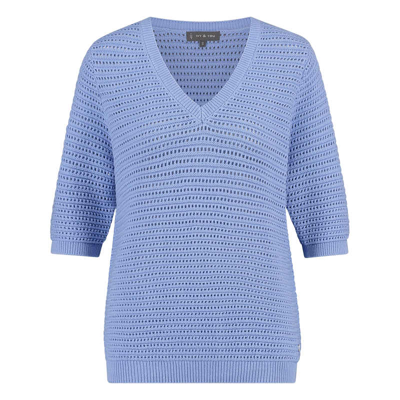 Dames Trui APS-115 Ivy & You BLEU