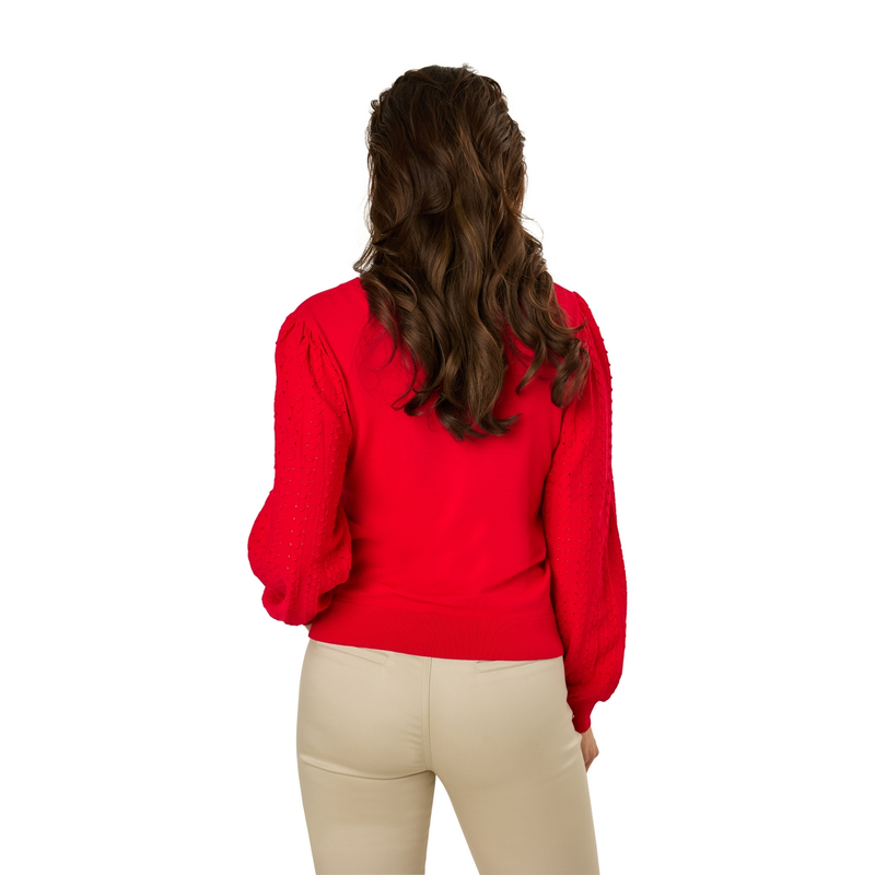 Dames Trui APS-120 Sanne ROOD