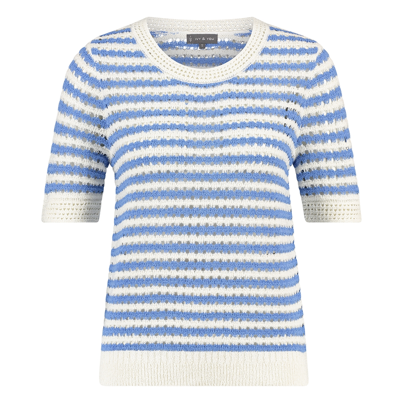 Dames Trui APS-121 Ivy & You MIDDEN BLAUW