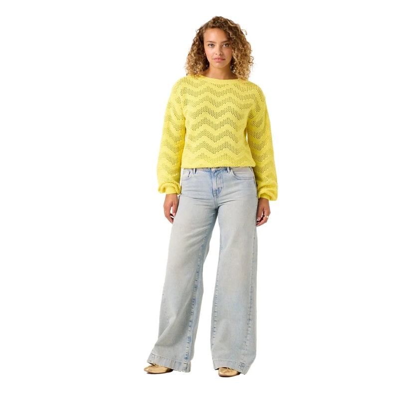 Dames Trui B50040 Garcia GEEL