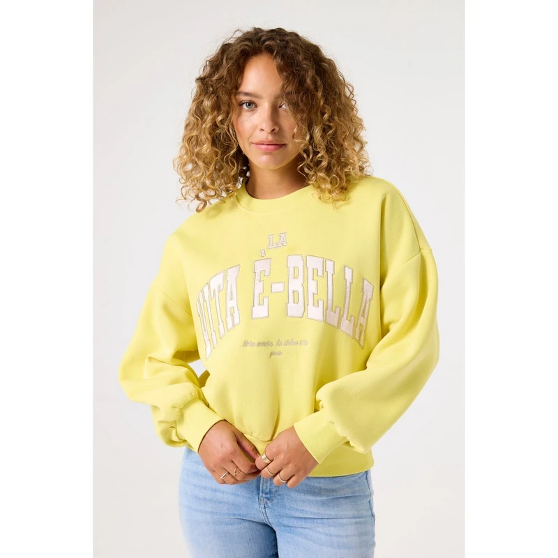Dames Trui B50062 Garcia GEEL