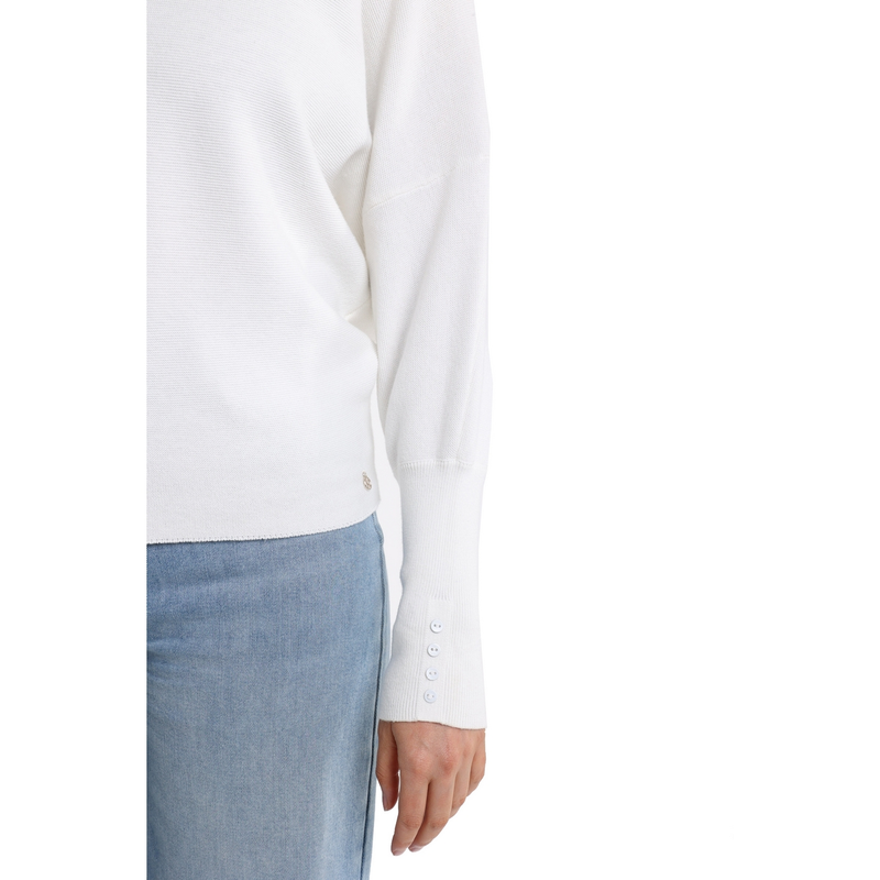 Dames Trui BATWING PULLOVER Nukus OFF-WHITE