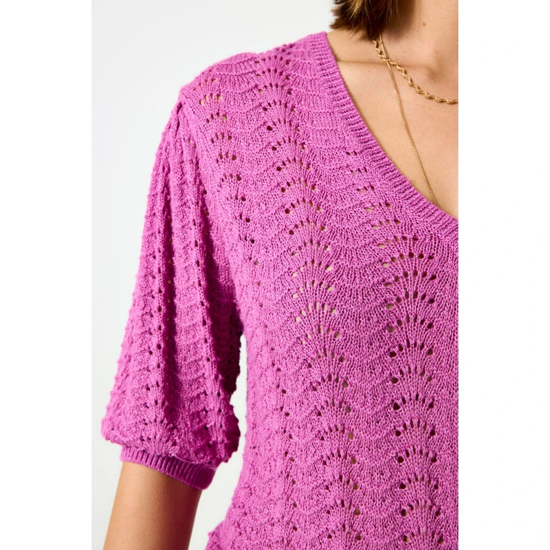 Dames Trui C50240 Garcia MAUVE