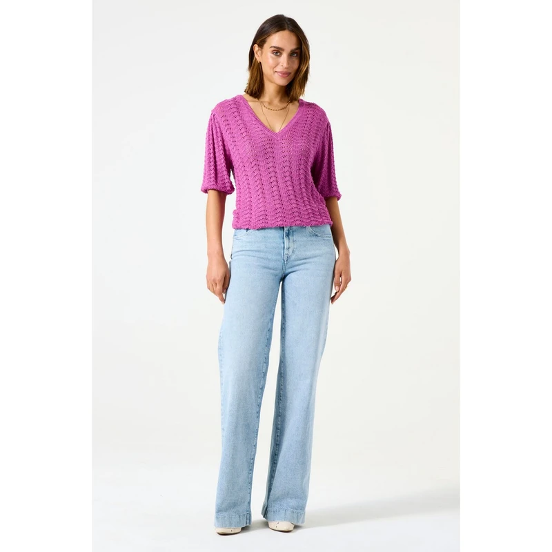 Dames Trui C50240 Garcia MAUVE