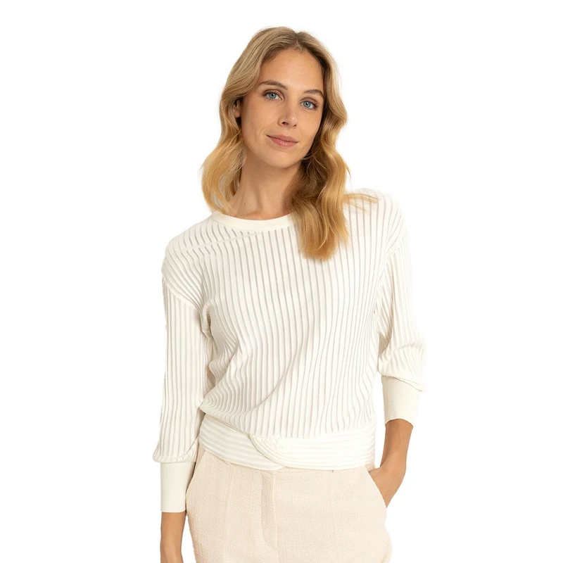 Dames Trui CS11-25109 Claudia Strater OFF-WHITE