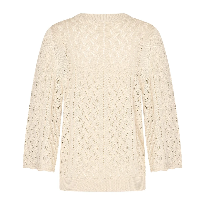 Dames Trui CS11-25132 Claudia by Claudia Strater OFF-WHITE