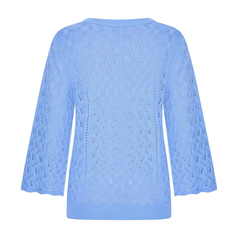 Dames Trui CS11-25132 Claudia by Claudia Strater BLEU